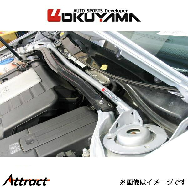 オクヤマ ゴルフVI GTI 1KCCZ ストラットタワーバー フロント I アルミ 621 736 0 補強パーツ｜Attract