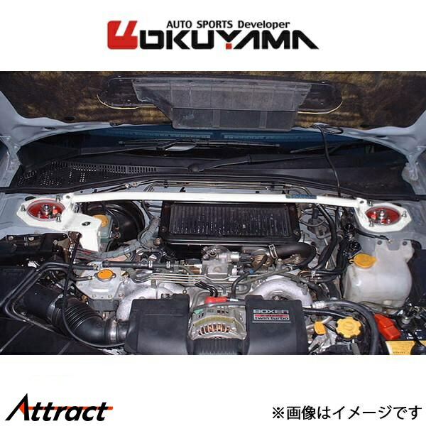 オクヤマ ストラットタワーバー フロント タイプ I MCS スチール レガシィB4 BE5 631 508 0 OKUYAMA 補強 タワーバー