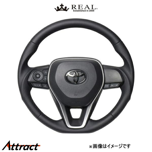 レアル ステアリング プレミアムシリーズ(ナッパオールレザー)アルティス 70系 TYAP-LPB REAL|Attract