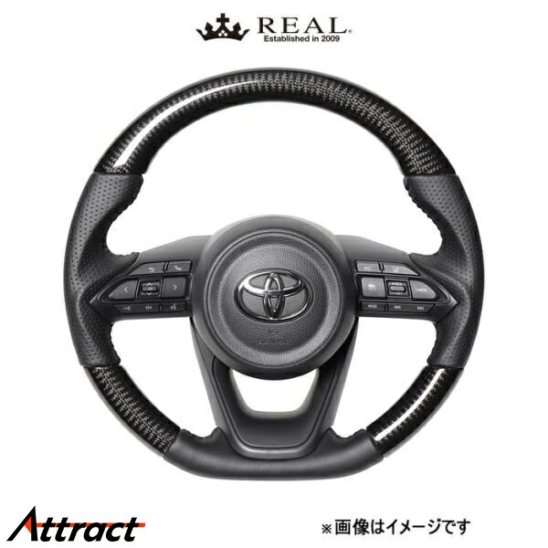 レアル ステアリング オリジナルシリーズ(ブラックカーボン)シエンタ MXPL10系/MXPC10系 TYE-BKC-BK REAL