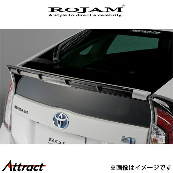 ロジャム ROJAMVerDE リアウイング プリウス ZVW30系 23-RW-PR30 ROJAM エアロ 外装 エクステリア