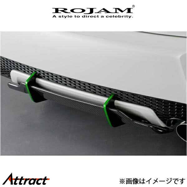 ロジャム ROJAMVerDE ダブルディフューザー プリウスα ZVW40W 23-WDF-PRA40G ROJAM エアロ 外装 エクステリア