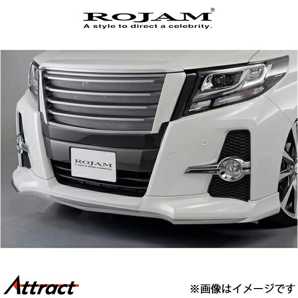 ロジャム ROJAM IRT フロントリップスポイラー アルファード AGH30W/GGH30W/AYH30W系 21-FS-AL30S ROJAM エアロ 外装 エクステリア