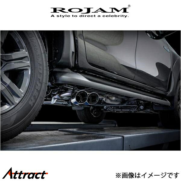 ロジャム マフラー DTM サイドエキゾーストシステム STD ステンレスモデル ハイラックス QDF-GUN125 35-S-HIL221 ROJAM