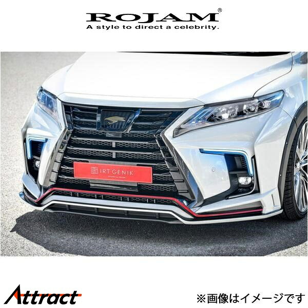 ロジャム ROJAM IRT GENIK フロントバンパースポイラーVer.2 ハリアー AVU65W 22-FB-HA601012 ROJAM エアロ 外装 エクステリア|Attract