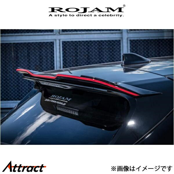 ロジャム ROJAM IRT GENIK リアウイング ハリアー ASU60W/ASU65W 20-RW-HA60 ROJAM エアロ 外装 エクステリア
