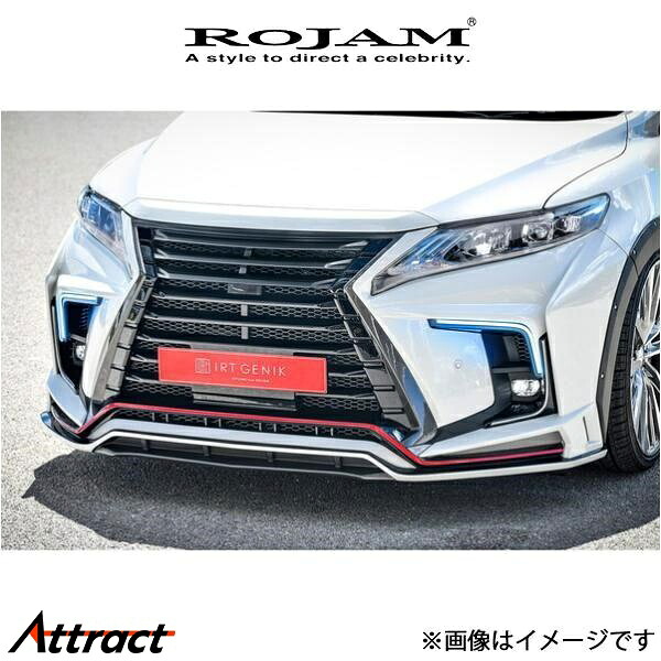 ロジャム ROJAM IRT GENIK フロントバンパースポイラーVer.2 ハリアー ZSU65W 22-FB-HA601042 ROJAM エアロ 外装 エクステリア