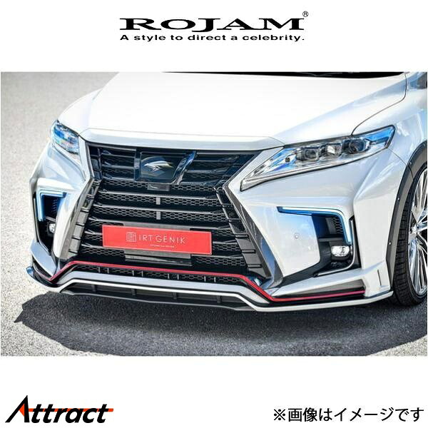 ロジャム ROJAM IRT GENIK フロントバンパースポイラーVer.2 ハリアー ASU60W/ASU65W 22-FB-HA602022 ROJAM エアロ 外装 エクステリア
