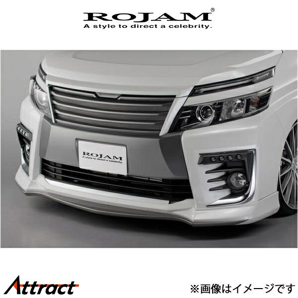 ロジャム ROJAM IRT フロントリップスポイラー ヴォクシー ZRR80W 21-FS-VO80ZS1 ROJAM エアロ 外装 エクステリア|Attract