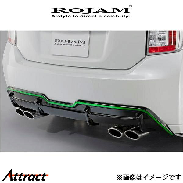 ロジャム ROJAMVerDE リアセンターアタッチメント プリウス ZVW30系 23-RCA-PR30 ROJAM エアロ 外装 エクステリア｜Attract 40,932円