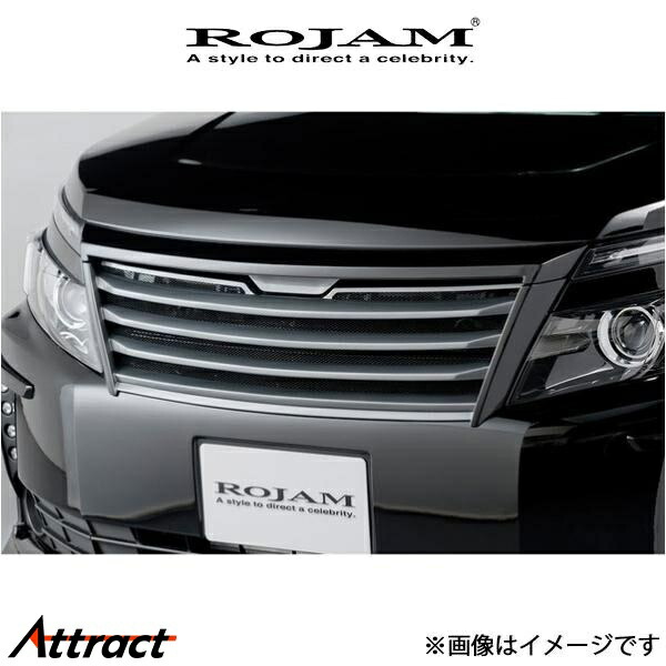 ロジャム ROJAM IRT フロントグリル ヴォクシー ZRR80W 21-FG-VO801 ROJAM エアロ 外装 エクステリア