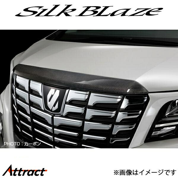 シルクブレイズ アルファード 30系[前期/S系グレード]フードトップモール(塗装済)SB-30AL-FTMC SilkBlaze 15,756円