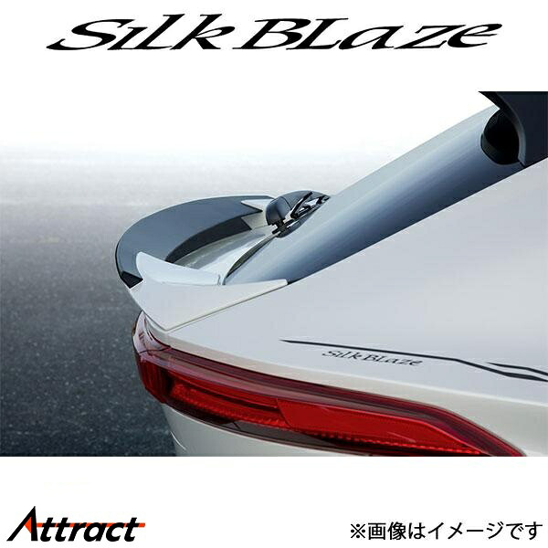 シルクブレイズ ハリアー MXUA80/AXUH80/85 ミニバンリップ リアゲートウイング(未塗装)SB-80HA-RG SilkBlaze