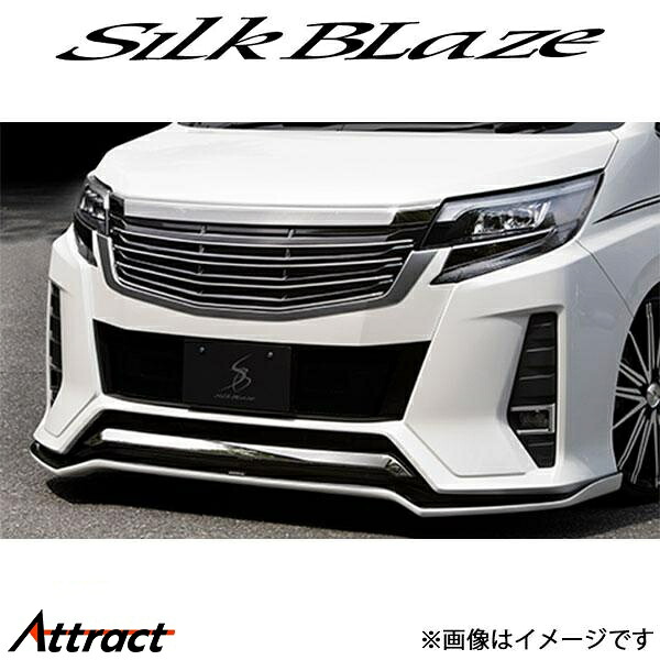 シルクブレイズ ノア ZRR80W/ZRR85W/ZWR80W[GR SPORT]フロントグリル(未塗装)TSR8NS-FG SilkBlaze
