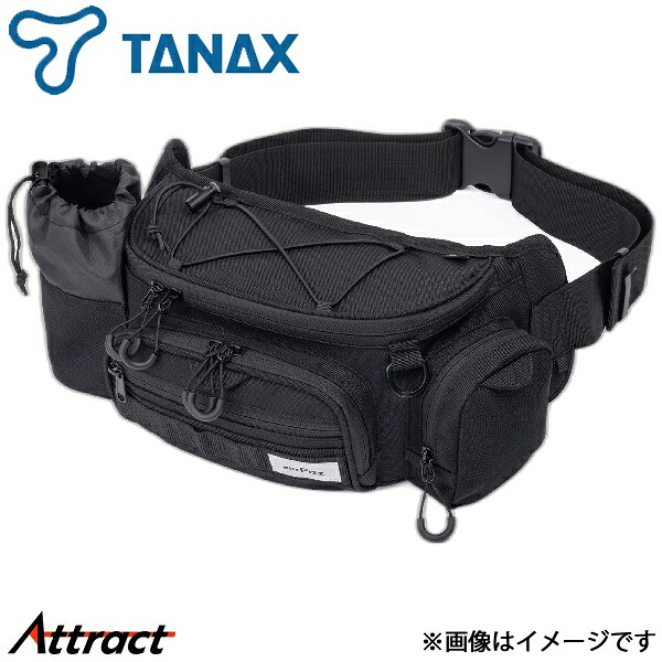 タナックス モトフィズ ライディングウエスト(ブラック) 1個 MFK-7002 - TANAX バイク用品