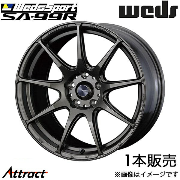 ウェッズスポーツ SA99R レガシイアウトバック BR系 18インチ アルミホイール 1本 EJブロンズ 0073902 WEDS WedsSport SA99R|Attract