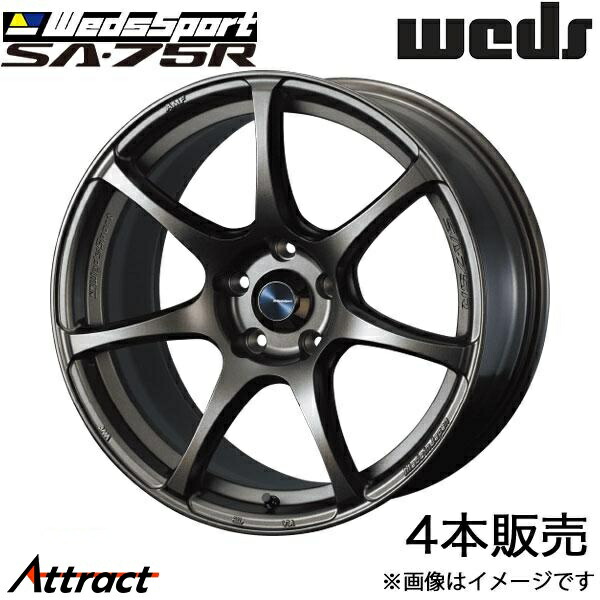 ウェッズ レオニスWX 18インチ 7Ｊアルミホイール１本 ウェッズ レオニス WX 18インチ - GS 10系 AWL10、ARL10