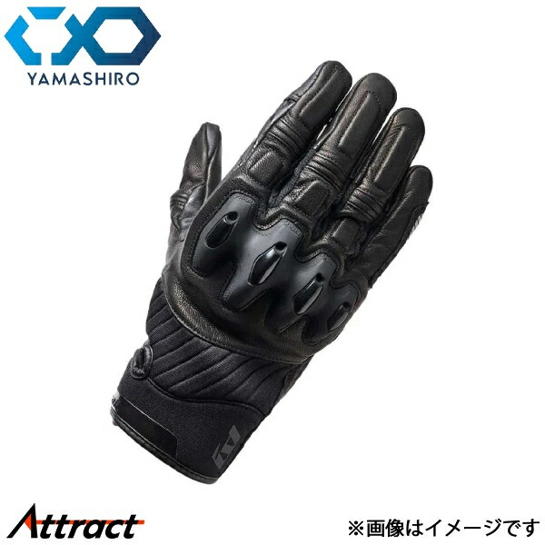 山城 IDEAL ID-019 グローブ REPTILES ブラック XLサイズ ID019BK/XL 汎用 ヤマシロ バイク用品