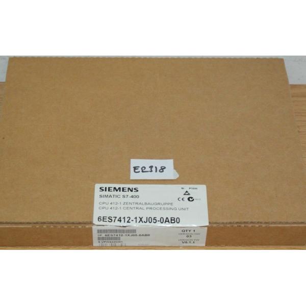 【新品★適当お願いごと書★貨物輸送無料】ジーメンス Simatic S7-400 中央処理装置 412-1 6ES7 412-1XJ05-0AB0（ER318）