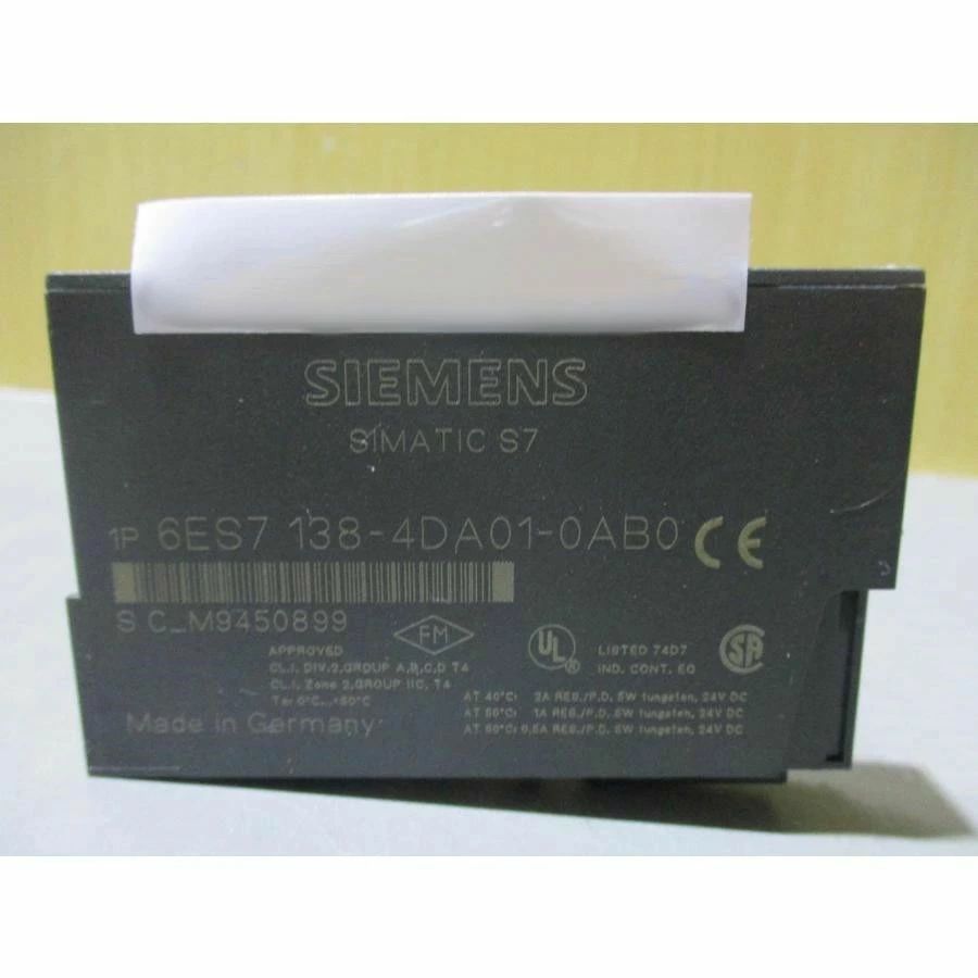 【新品★適当お願いごと書★貨物輸送無料】 Siemens ジーメンス6ES7 138-4DA01-0AB0インターフェイスモジュール【６ヶ月引き請ける】