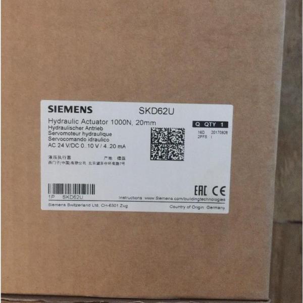 【新品★適格請求書★送料無料】 Siemens SKD62U Valve Actuator SKD62-U シーメンス ◆6ヶ月保証|Belly Muses