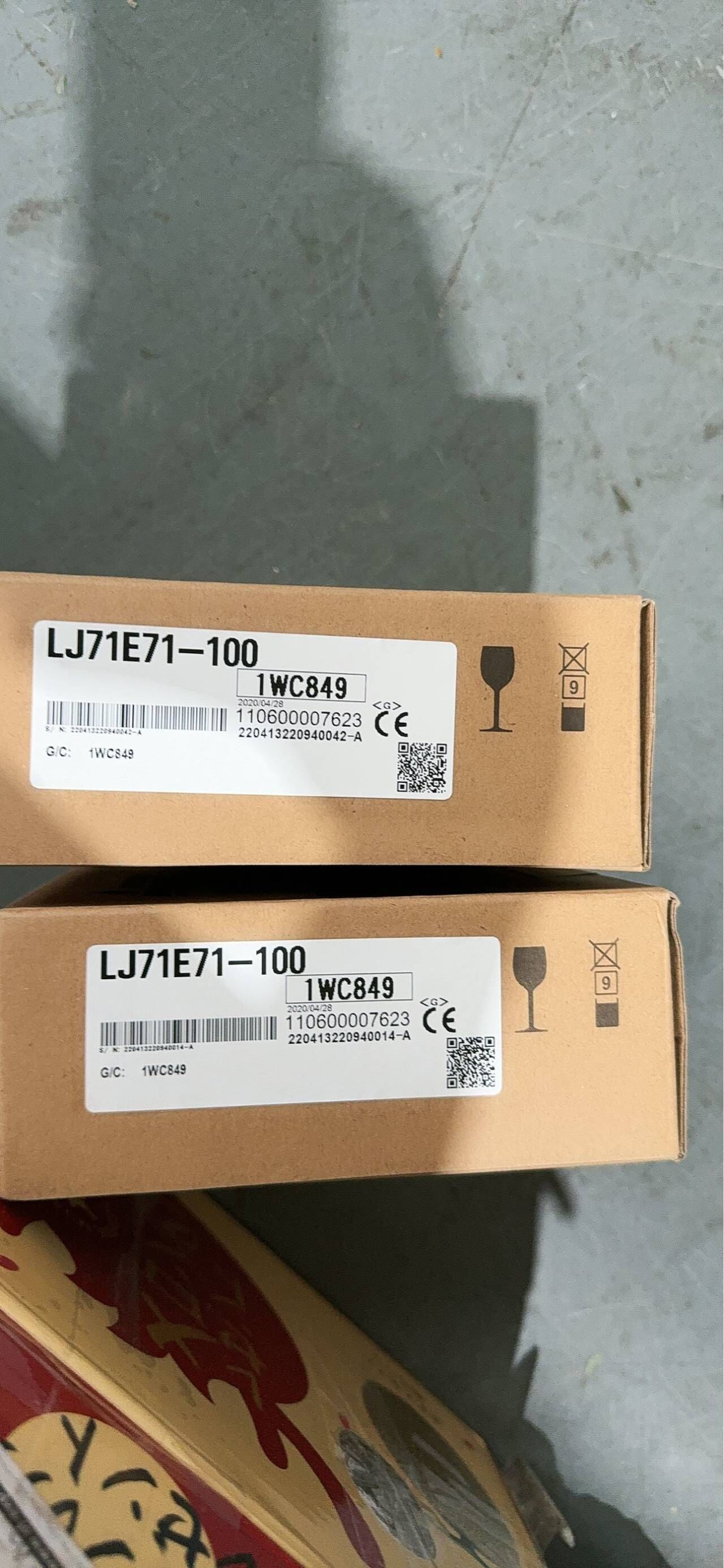 【新品★適当お願いごと書★貨物輸送無料】 Ethernet界面社会的単位 LJ71E71-100 Ethernet界面 ◆6ヶ月引き請ける