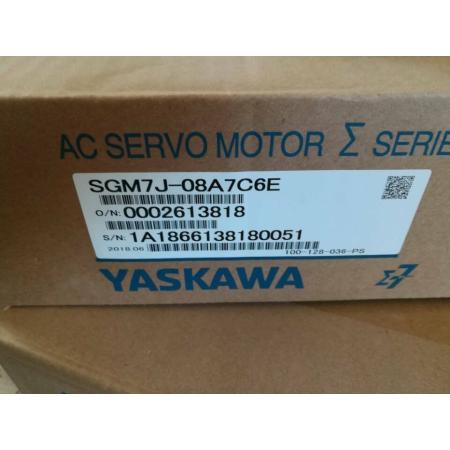 【新品★適当お願いごと書★貨物輸送無料】 安川電機 サーボ原動機 SGM7J-08A7C6E ◆6ヶ月引き受ける