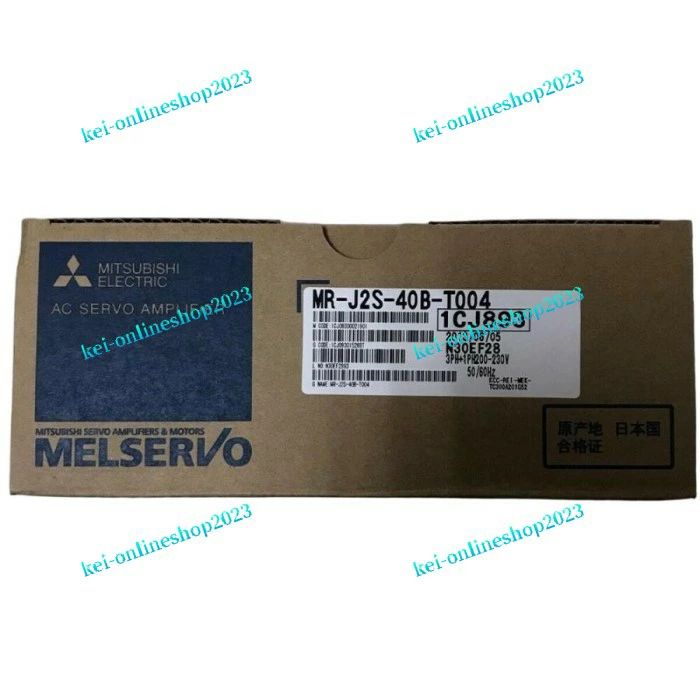 【新品◆適格請求書◆送料無料】MITSUBISHI/三菱 MR-J2S-40B-T004 サーボドライブ【６ヶ月保証】