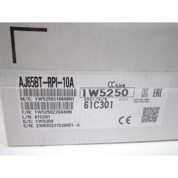 ■【新品◆適当お願いごと書◆貨物輸送無料】AJ65BT-RPI-10A MITSUBISHI AJ65BTRPI-10A 三菱【６ヶ月引き請ける】