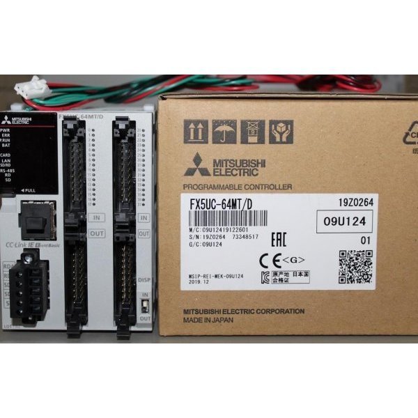 【新品★適格請求書★送料無料】MITSUBISHI 三菱電機 FX5UC-64MT/D【６ヶ月保証】