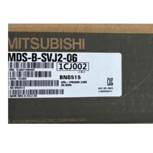 【新品◆適当お願いごと書◆貨物輸送無料】MITSUBISHI 三菱 MDS-B-SVJ2-06 サーボ運転 【６ヶ月引き受ける】