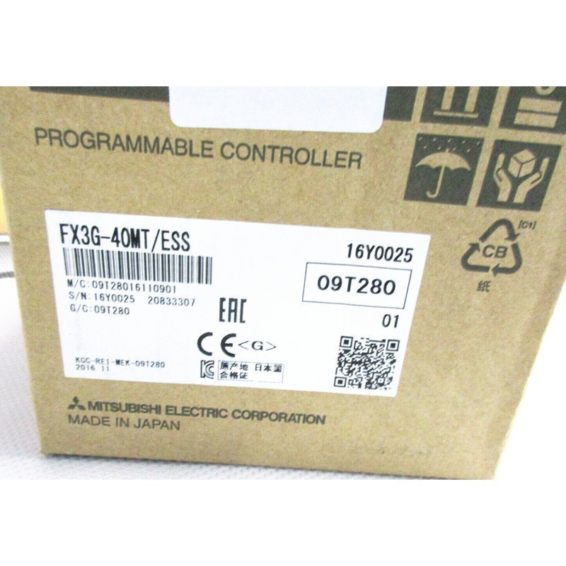 【新品★適格請求書★送料無料】MITSUBISHI 三菱電機 FX3G-40MT/ESS【6ヶ月保証】|Belly Muses