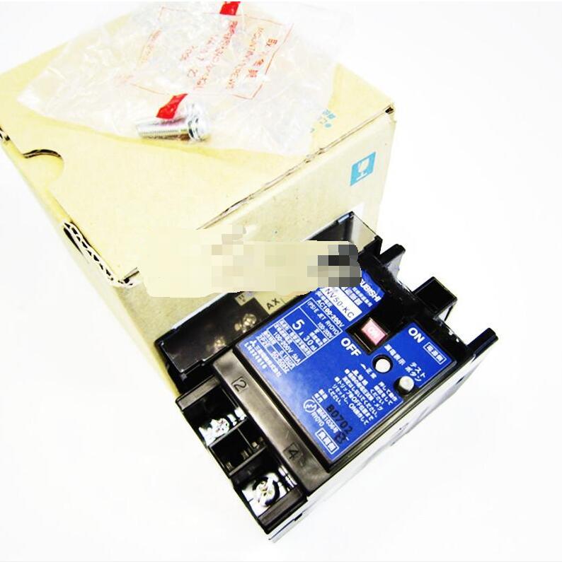 【新品★適当お願いごと書★貨物輸送無料】MITSUBISHI三菱電機 NV50-KC 2P 5A AC100-200V 30mA 用短絡差しつかえる器【６ヶ月引き受ける】