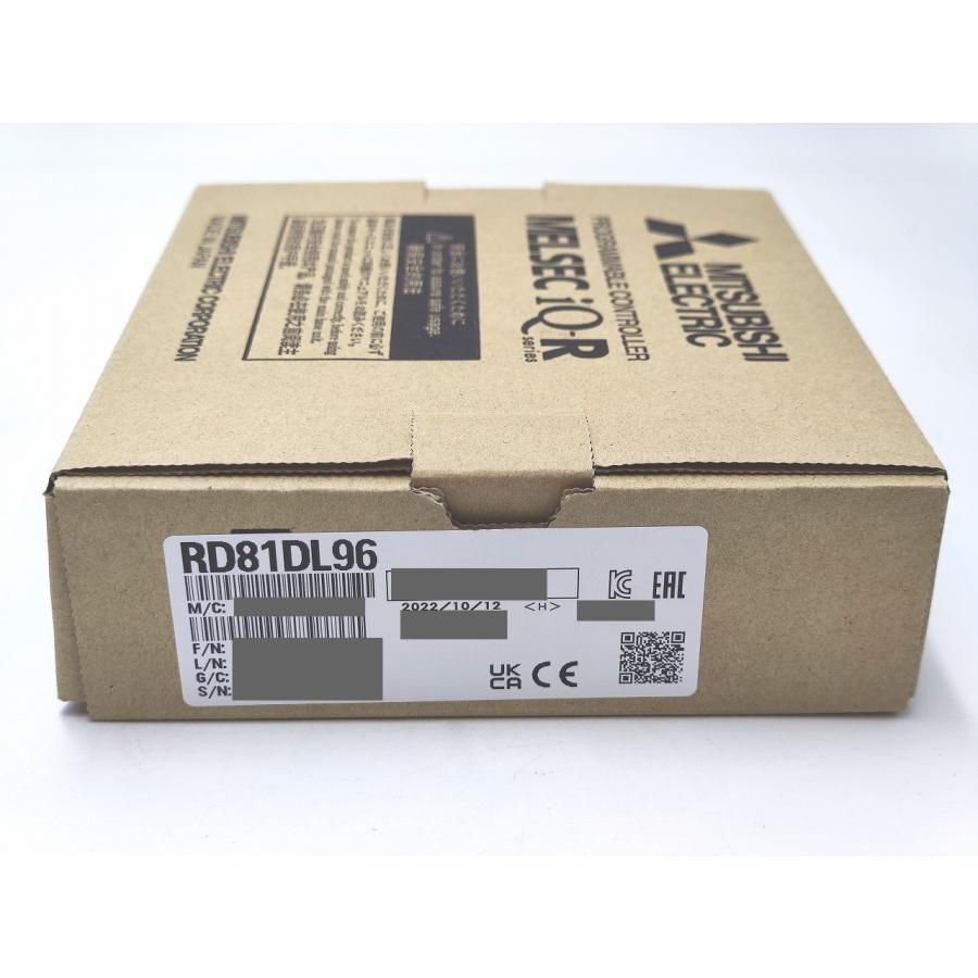【新品★適当お願いごと書★貨物輸送無料】MITSUBISHI/三菱 RD81DL96速データロガーユニット【６ヶ月引き請ける】