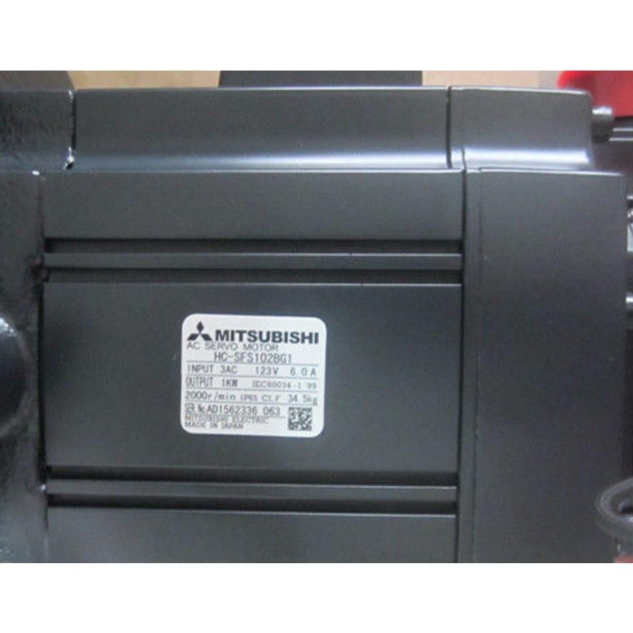 【新品◆適当お願いごと書◆貨物輸送無料】MITSUBISHI 三菱 サーボ原動機 HC-SFS102BG1  6ヶ月引き請ける
