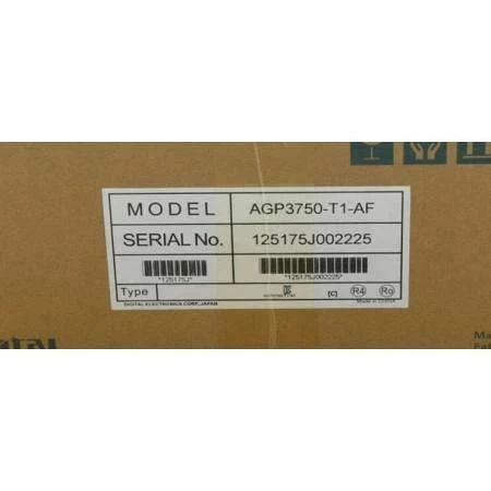 ■【新品◆適当お願いごと書◆貨物輸送無料】MITSUBISHI 三菱電機 三菱見せびらかす器 AGP3750-T1-AF タッチパネル ◆ 6ヶ月引き受ける