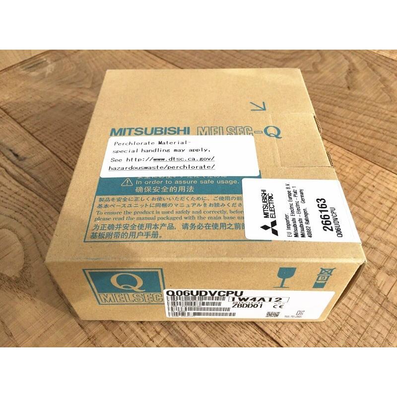 【新品★適格請求書★送料無料】MITSUBISHI三菱電機 Q06UDVCPU【６ヶ月保証】｜Belly Muses
