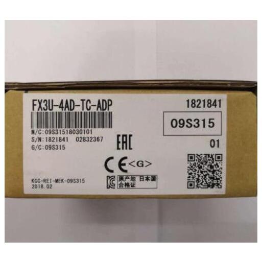 【新品◆適格請求書◆送料無料】MITSUBISHI/三菱 FX3U-4AD-TC-ADP【６ヶ月保証】｜Belly Muses