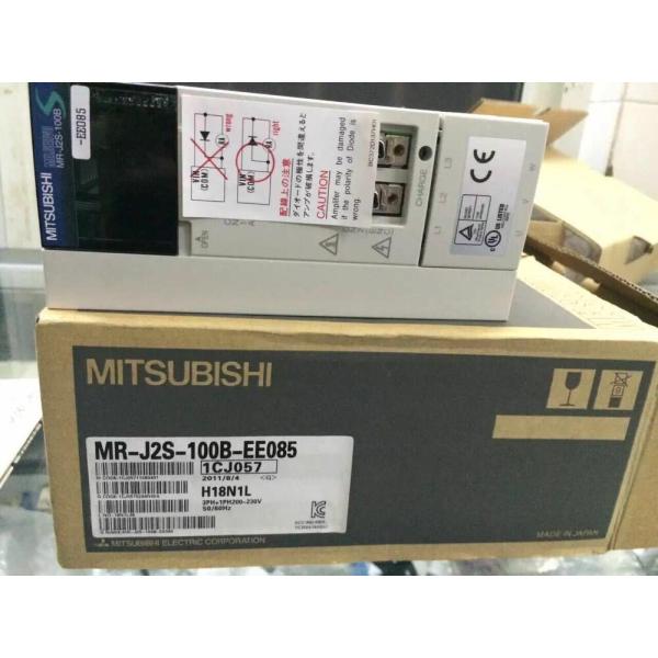 【新品★適当お願いごと書★貨物輸送無料】三菱 MR-J2S-100B-EE085 サーボ１番ウッド  【６ヶ月引き請ける】