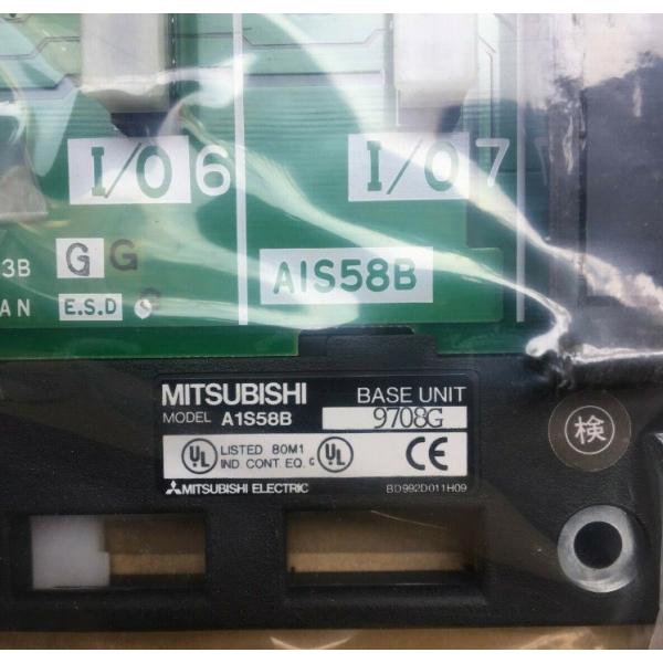 【新品★適当お願いごと書★貨物輸送無料】MITSUBISHI/三菱 A1S58B  Base Unit【６ヶ月引き受ける】