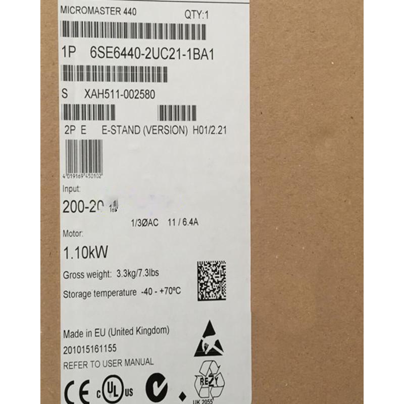 【新品★適当お願いごと書★貨物輸送無料】SIEMENS ジーメンス インバータ 6SE6440-2UC21-1BA1 MM440 240V 1.1KW◆ 6ヶ月引き受ける