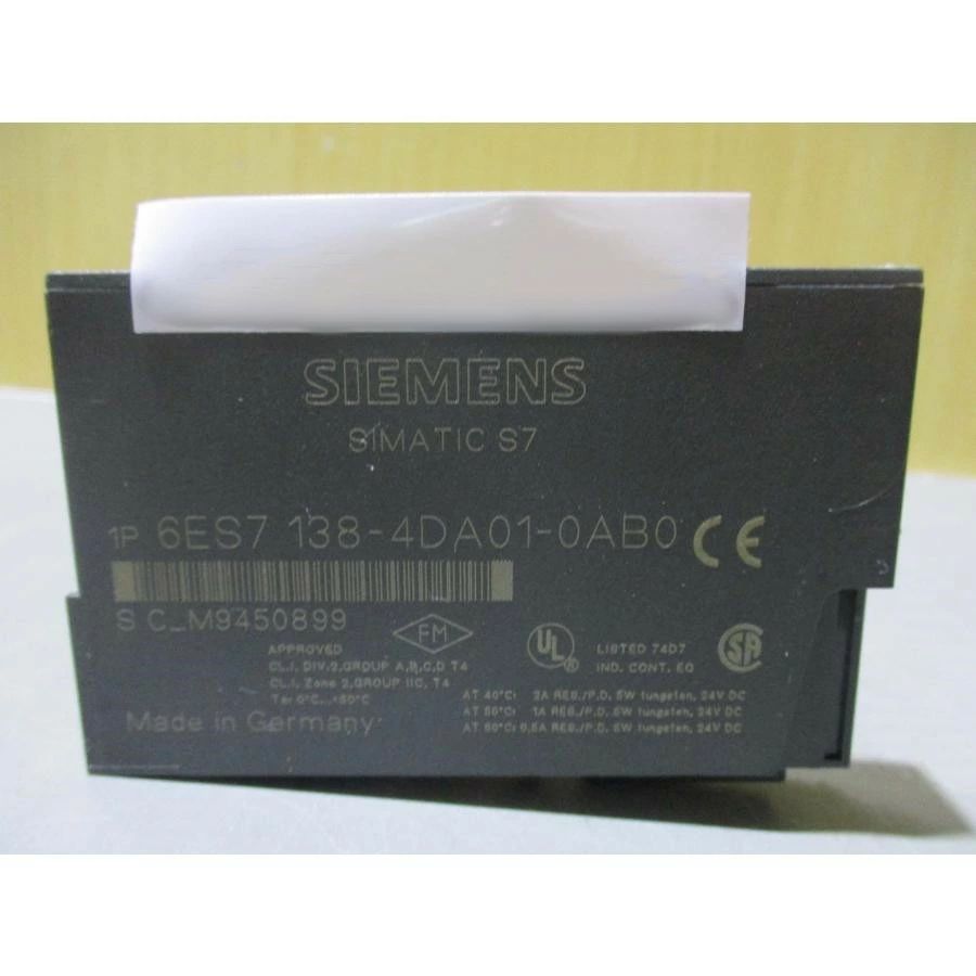【新品★適当お願いごと書★貨物輸送無料】 Siemens ジーメンス6ES7 138-4DA01-0AB0インターフェイスモジュール【６ヶ月引き請ける】