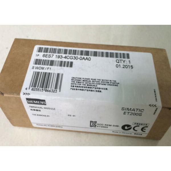 【新品★適当お願いごと書★貨物輸送無料】 Siemens ジーメンス6ES7193-4CG30-0AA0 インターフェイスモジュール【６ヶ月引きうける】