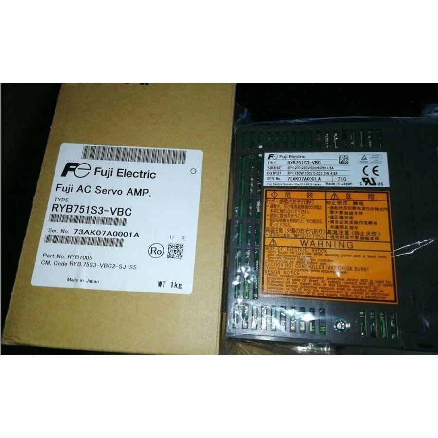 【新品★適当お願いごと書★貨物輸送無料】富士 サーボアンプリファイアー RYB751S3-VBC 【６ヶ月引き請ける】