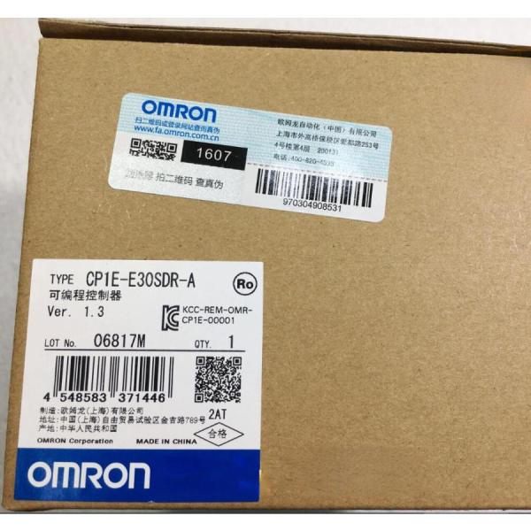 【新品★適格請求書★送料無料】OMRON オムロン CP1E-E30SDR-A【６ヶ月保証】