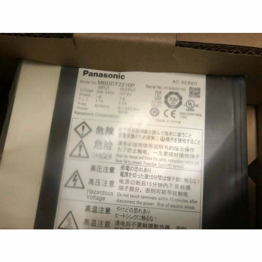 【新品★適当お願いごと書★貨物輸送無料】Panasonic サーボドライバ MBDDT2210P【６ヶ月引きうける】