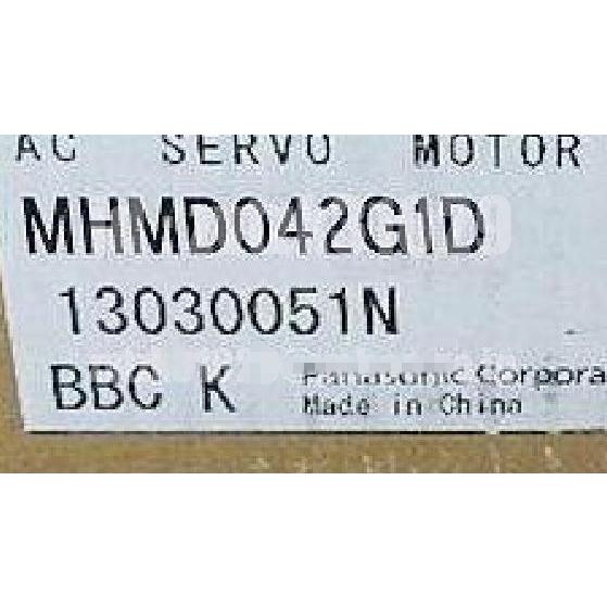 【新品★適当お願いごと書★貨物輸送無料】Panasonic サーボ原動機 MHMD042G1D【６ヶ月引き受ける】