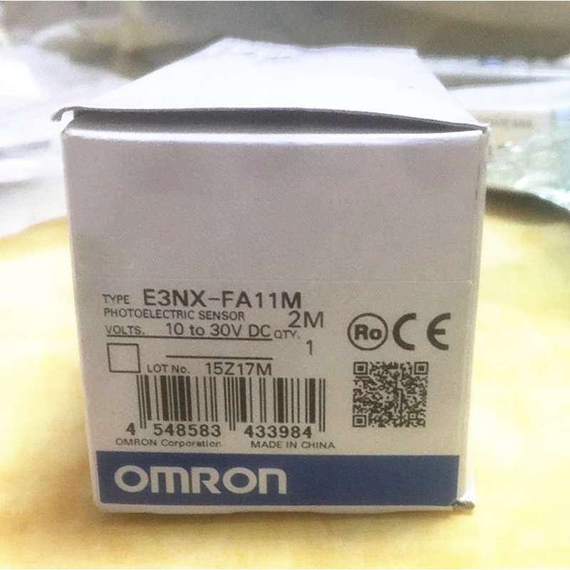 【新品★適当お願いごと書★貨物輸送無料】OMRON オムロン E3NX-FA112M E3NX-FA11 2M【６ヶ月引き請ける】