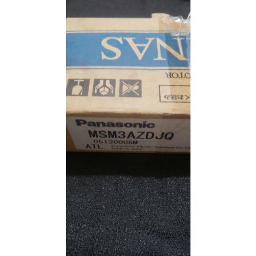 【新品★適当お願いごと書★貨物輸送無料】Panasonic サーボ原動機 MSM3AZDJQ 【６ヶ月引き受ける】
