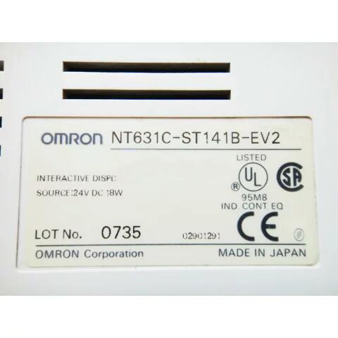 【新品★適当お願いごと書★貨物輸送無料】OMRON オムロン NT631C-ST141B-EV2 タッチパネル【６ヶ月引きうける】